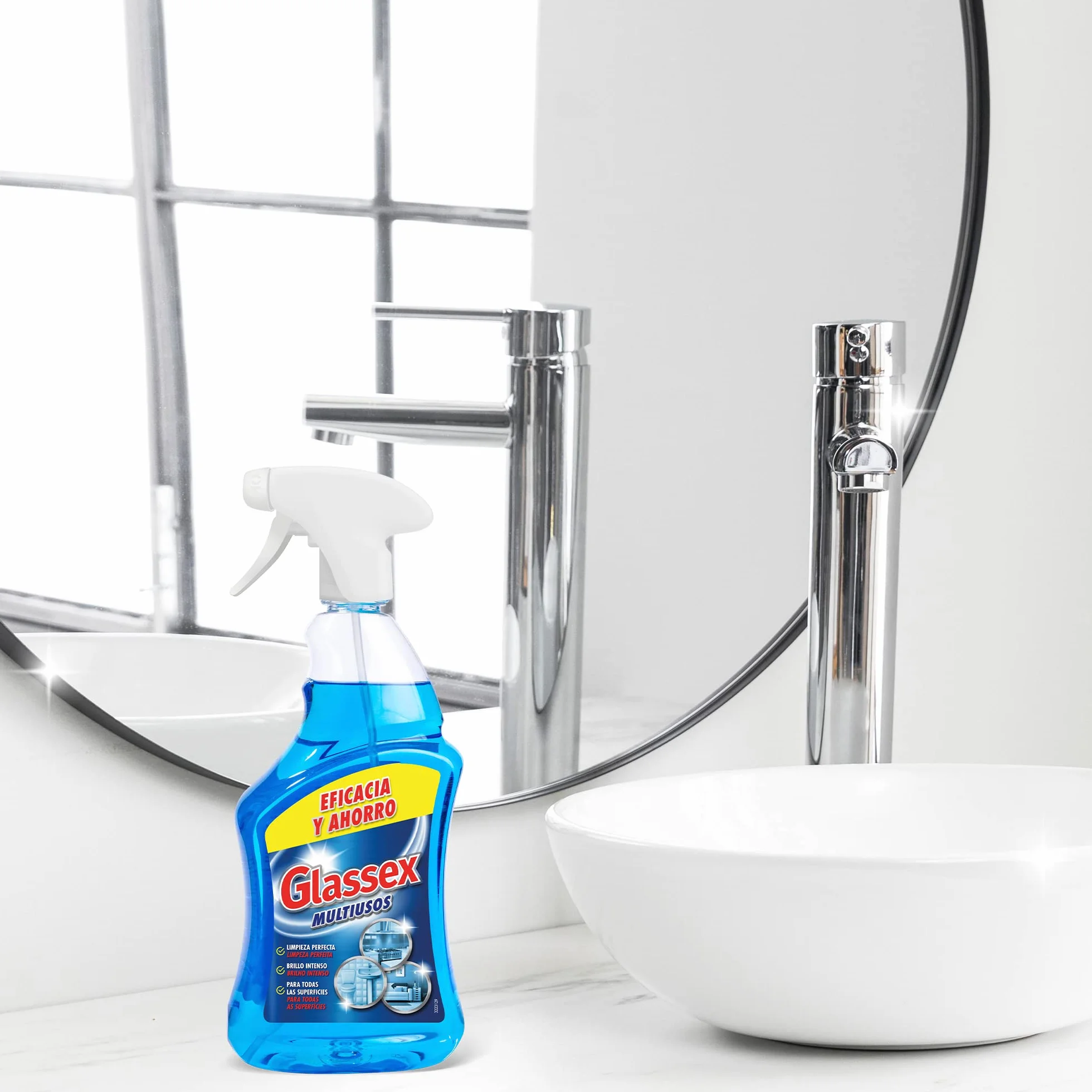 Glassex Limpiador multiusos y cristales pistola spray 750 ml