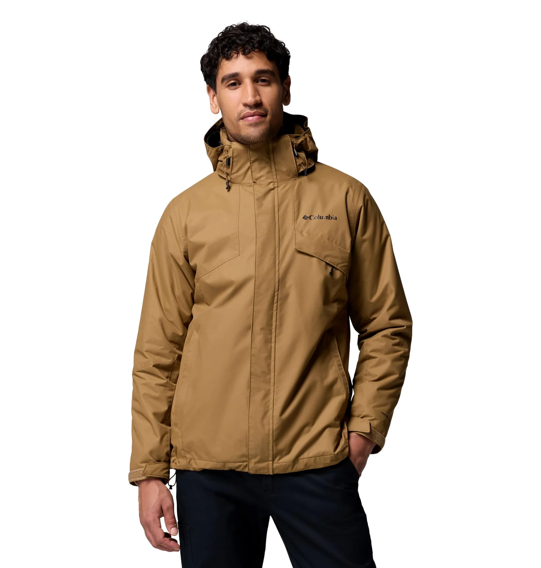 Columbia Abrigo de Invierno Intercambiable 3 en 1 para Hombre