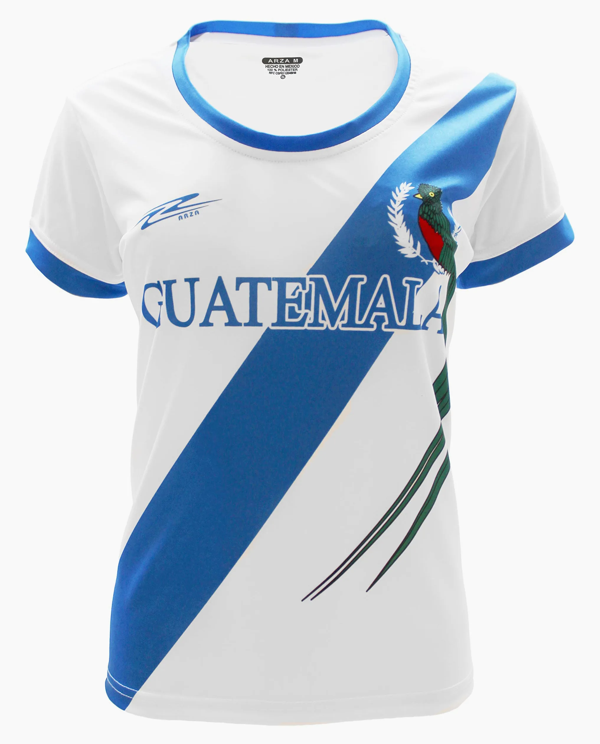 Arza Sports Guatemala Slim - Camiseta de fútbol para mujer