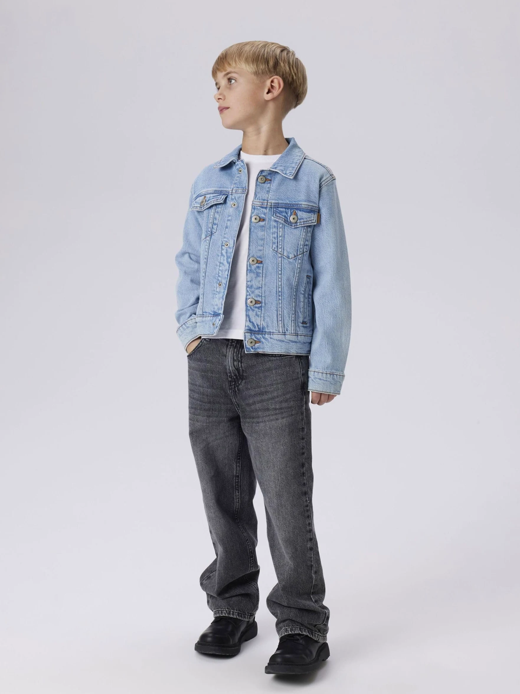 Nkmjagger Dnm Jacket 3720-Az Noos para Niños