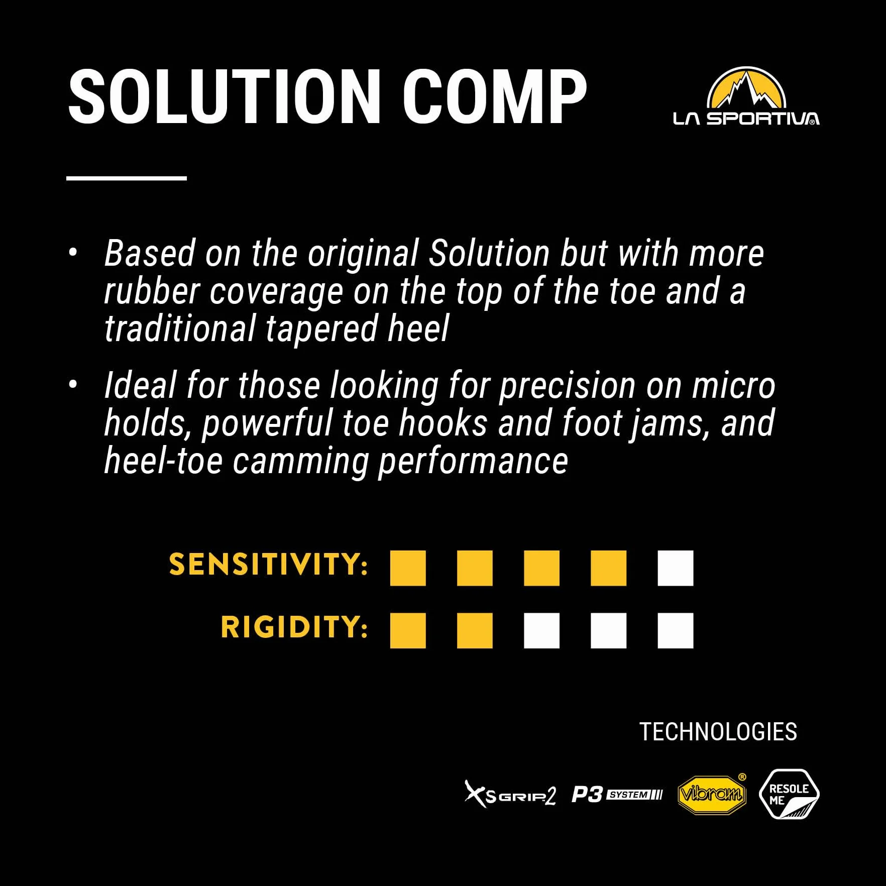 La Sportiva Solution Comp Zapatos de escalada hombre
