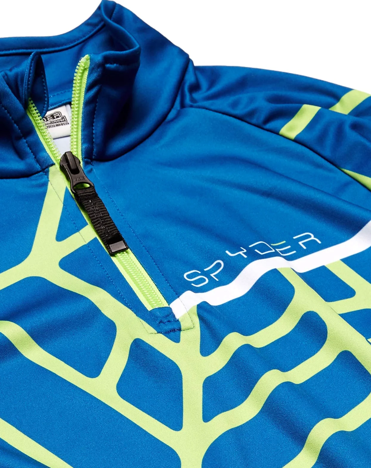 Spyder Cuello en T con Cremallera Oculta Camiseta térmica, Gloria Antigua, L para Niños