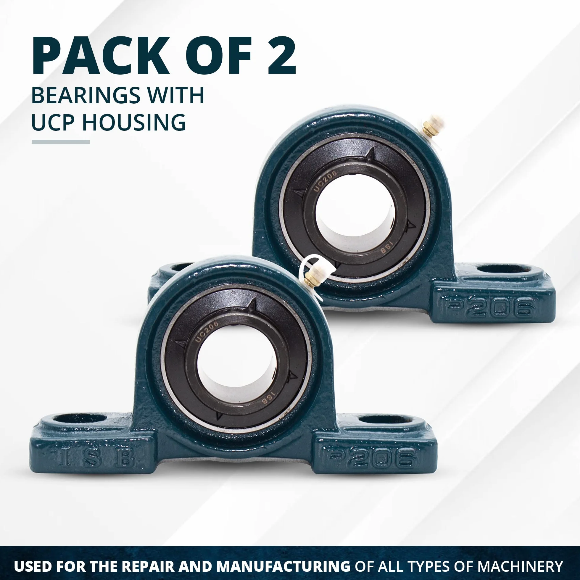 Rodamientos con Soporte de Eje UCP 204 20mm 2 Unidades DOJA Barcelona