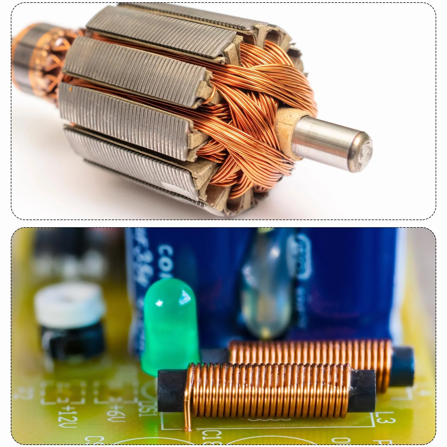 QUARKZMAN Alambre Esmaltado de Cobre 0.25mm 458m 155C para Bobinado Transformadores Inductores