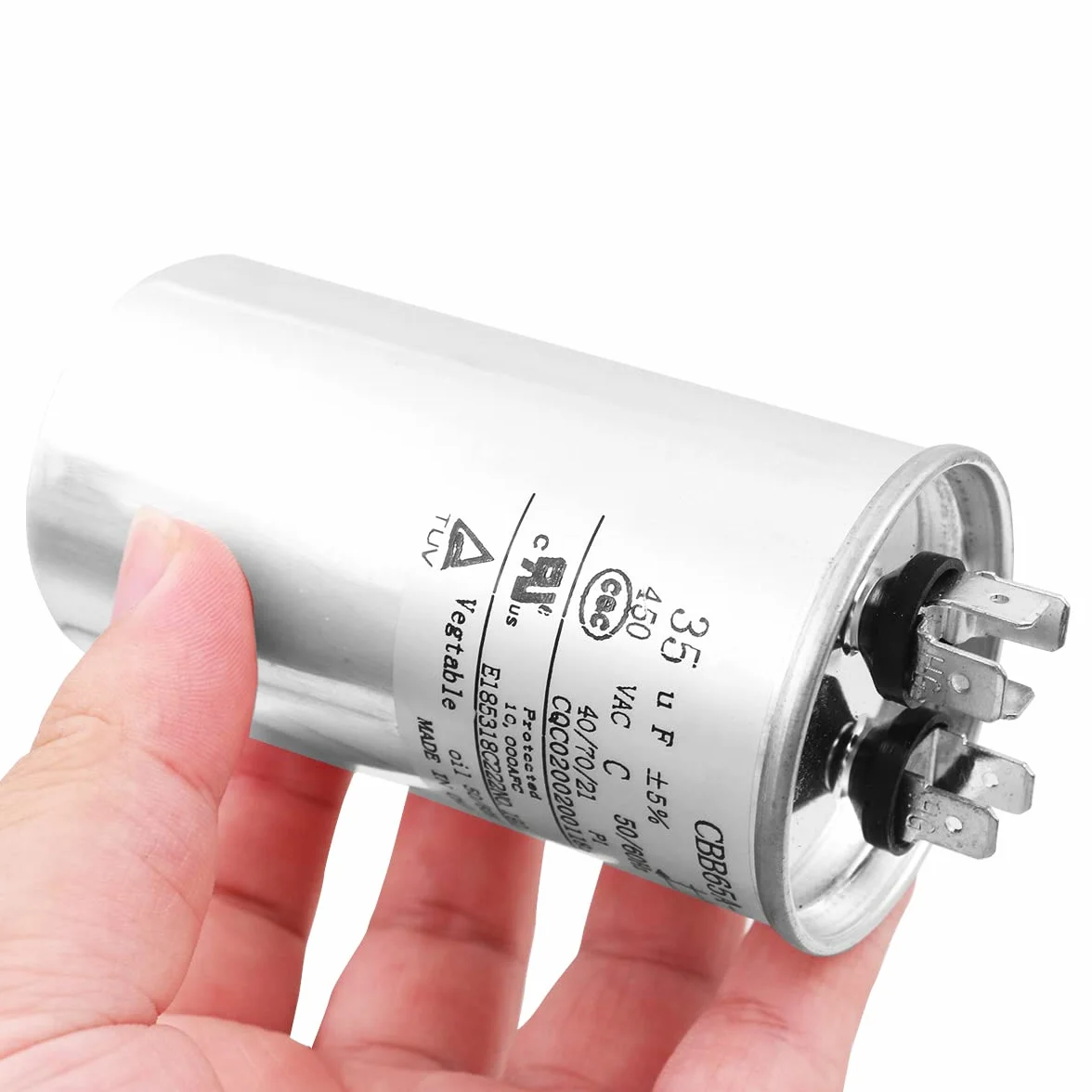 DollaTek 35uF CBB65 Motor Run Capacitor 450VAC 50/60Hz