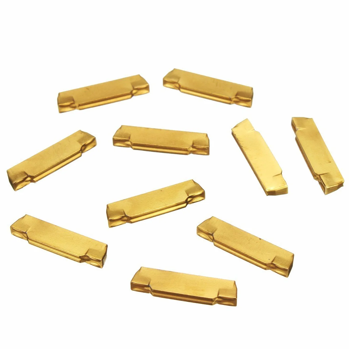 MASUNN Carburo Insertos Mgmn200-G 2mm Ranurado Herramienta De Torneado 10Pcs