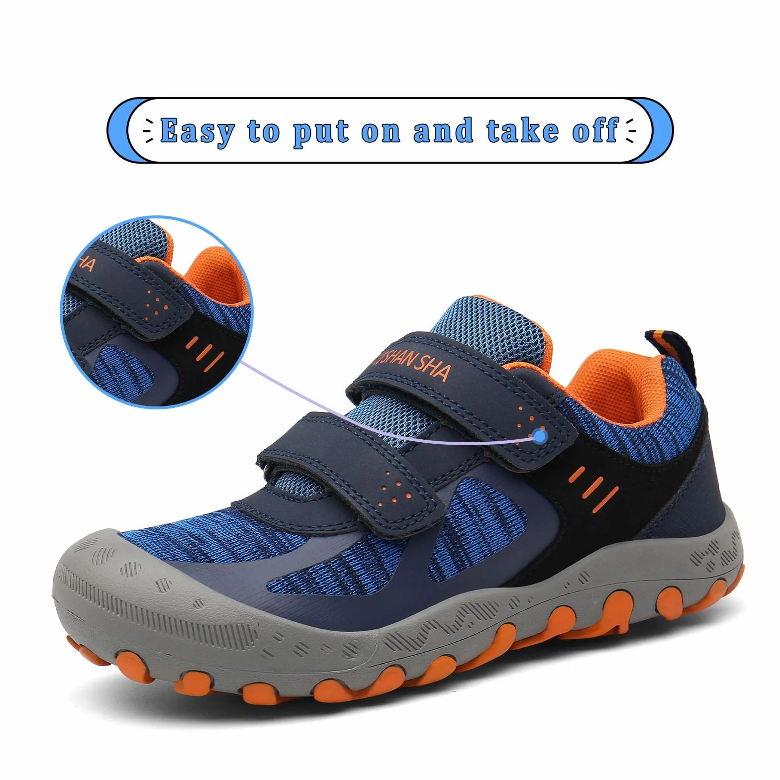 Mishansha Zapatos de Deportivo para Niños y Niñas Antideslizante Zapatillas de Senderismo Ligero, Talla 24-38 EU