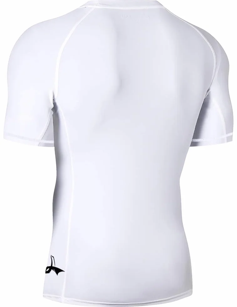 LAFROI Camiseta de Compresión Manga Larga Hombre Protección Solar UPF 50+