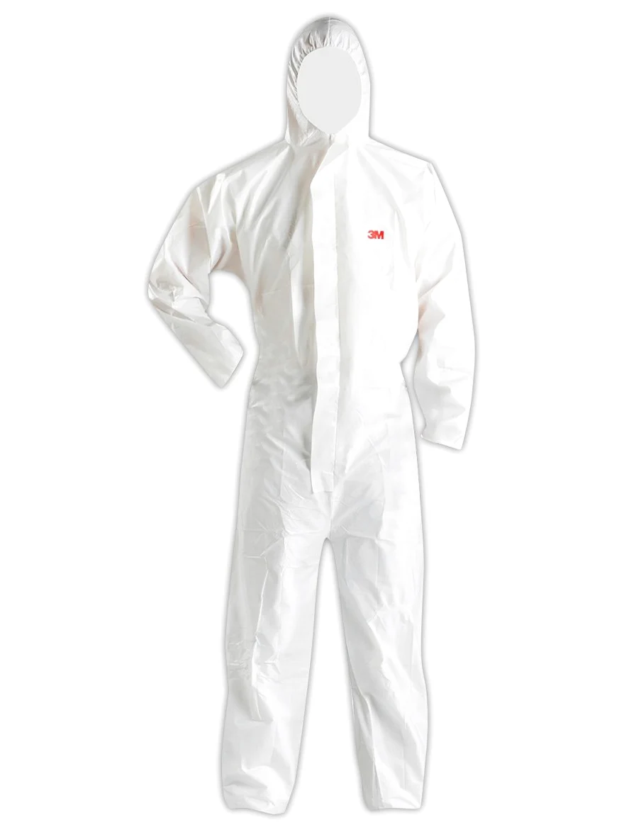 3M 00051131497900 4510 - Mono protector desechable con revestimiento antiestático, XXXL, blanco, 25