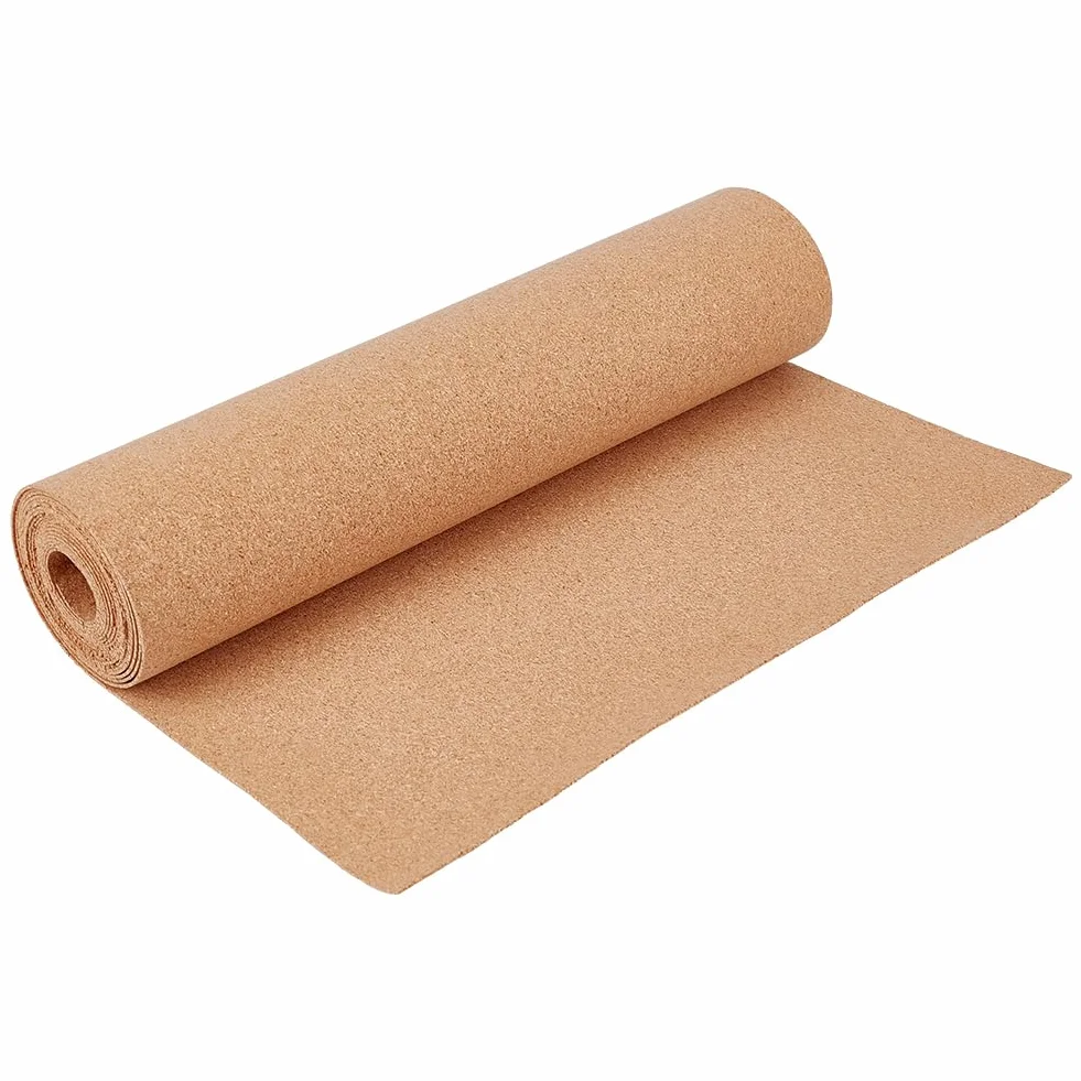 BENECREAT Rollo de Corcho Natural 5 m x 30 cm para Decoración de Paredes y Tablón de Anuncios