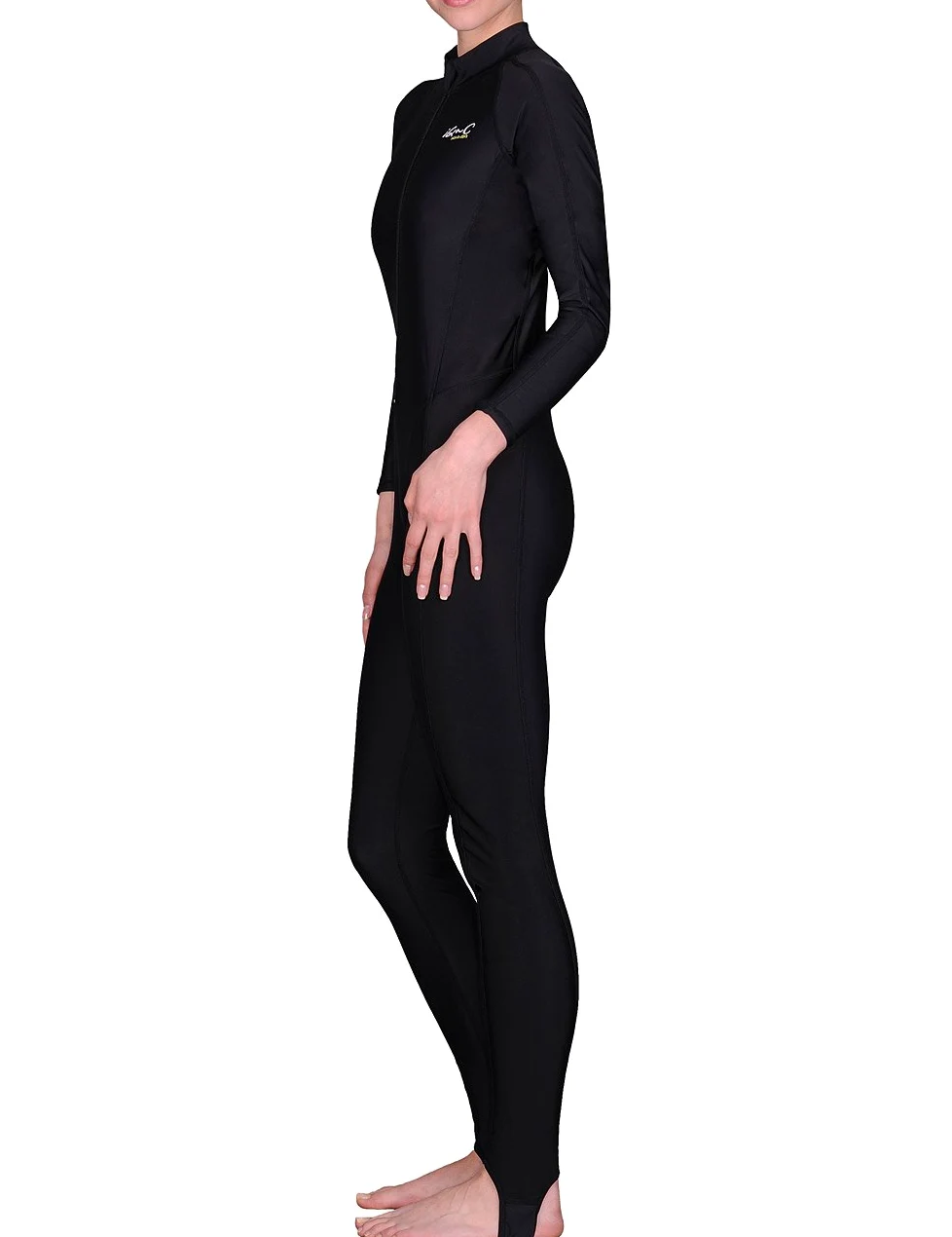iQ-Company UV 300 Overall Watersport - Trajes de Buceo para Mujer, Color Negro