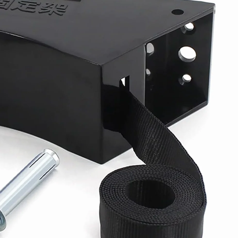 Soporte para Tanque Propano, Montaje en Pared Cilindro Gas para Vehículos Recreativos
