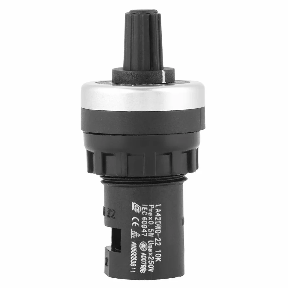 Variador de velocidad VFD 10k Potenciómetro Montaje en panel