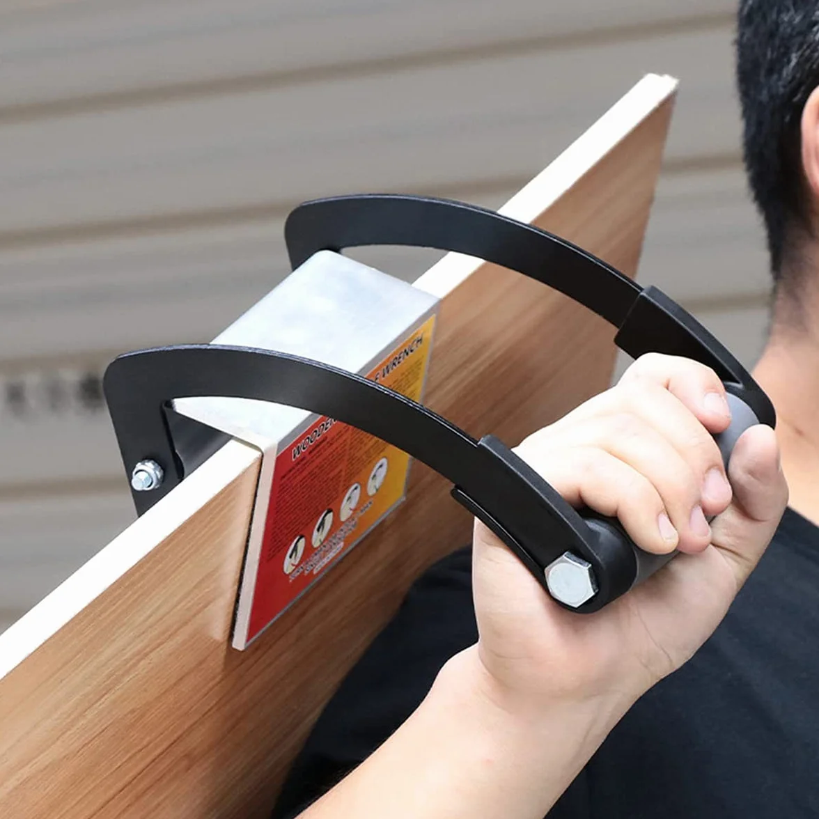 Pinza Para Transportar Paneles, Herramienta Elevadora De Tableros De Madera, Rango De Agarre 0-3/4 Pulgadas