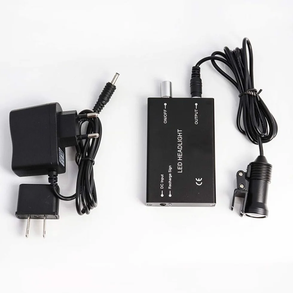 Luz De Cabeza Dental LED 5W Linterna para Lupa Dental Laboratorio Lupa Médica Binocular