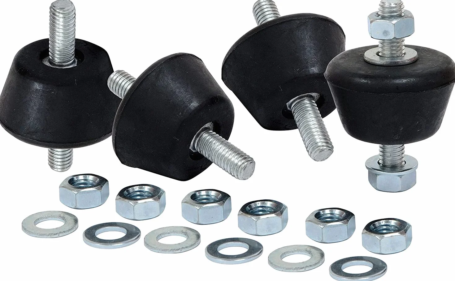 RASMACOR Silentblock A-35 M8 Soporte de Caucho Goma para aislamiento de vibraciones