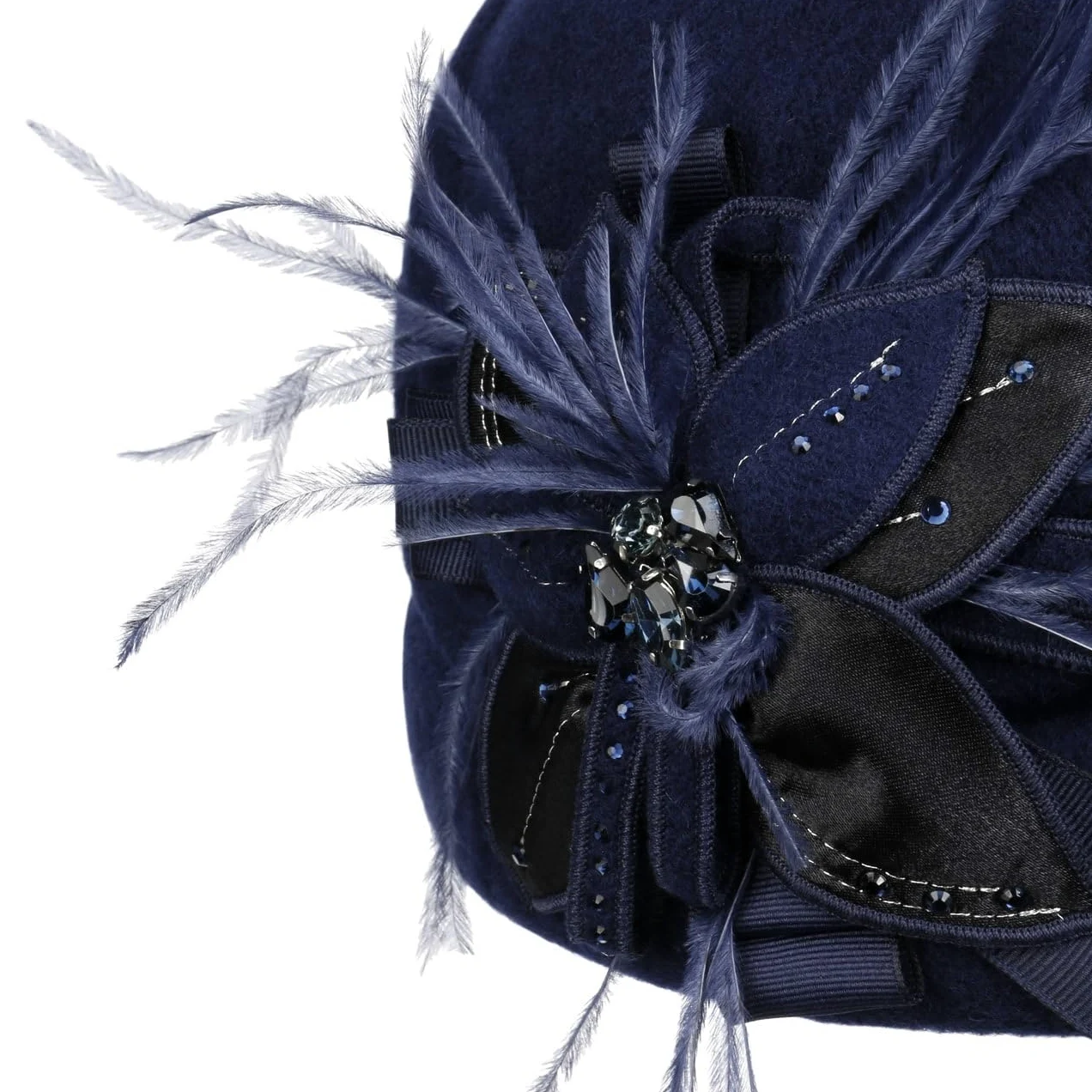Lierys Beanie de Lana Caramagna Mujer - Made in The EU Gorro hervida Invierno otoño/Invierno