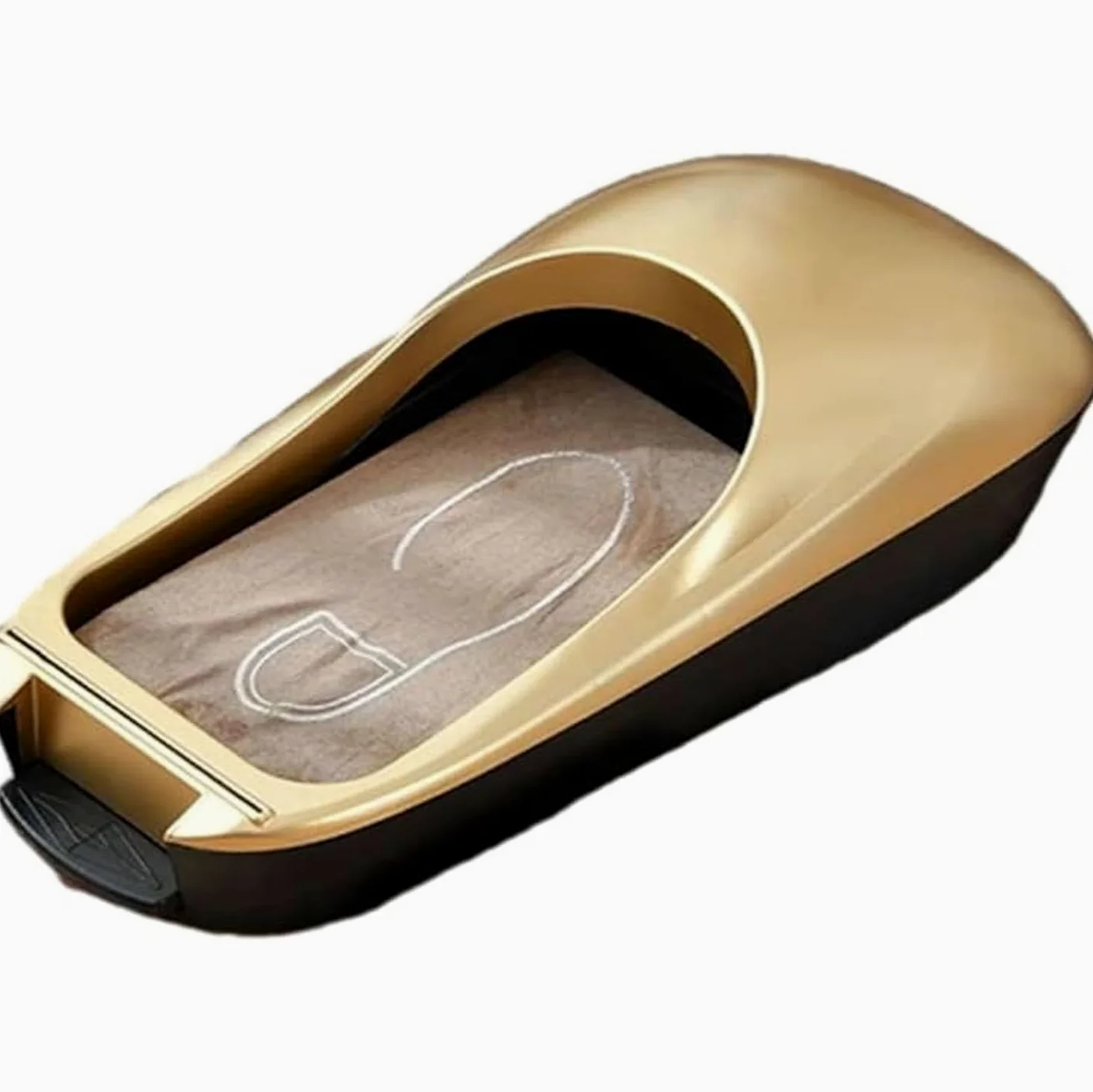Dispensador Automático de Fundas para Zapatos, Maquina para Cubrir Zapatos con Cubrezapatos de Plástico de 100m, Antideslizante y Impermeable, para Uso Doméstico, Fábrica y Laboratorio