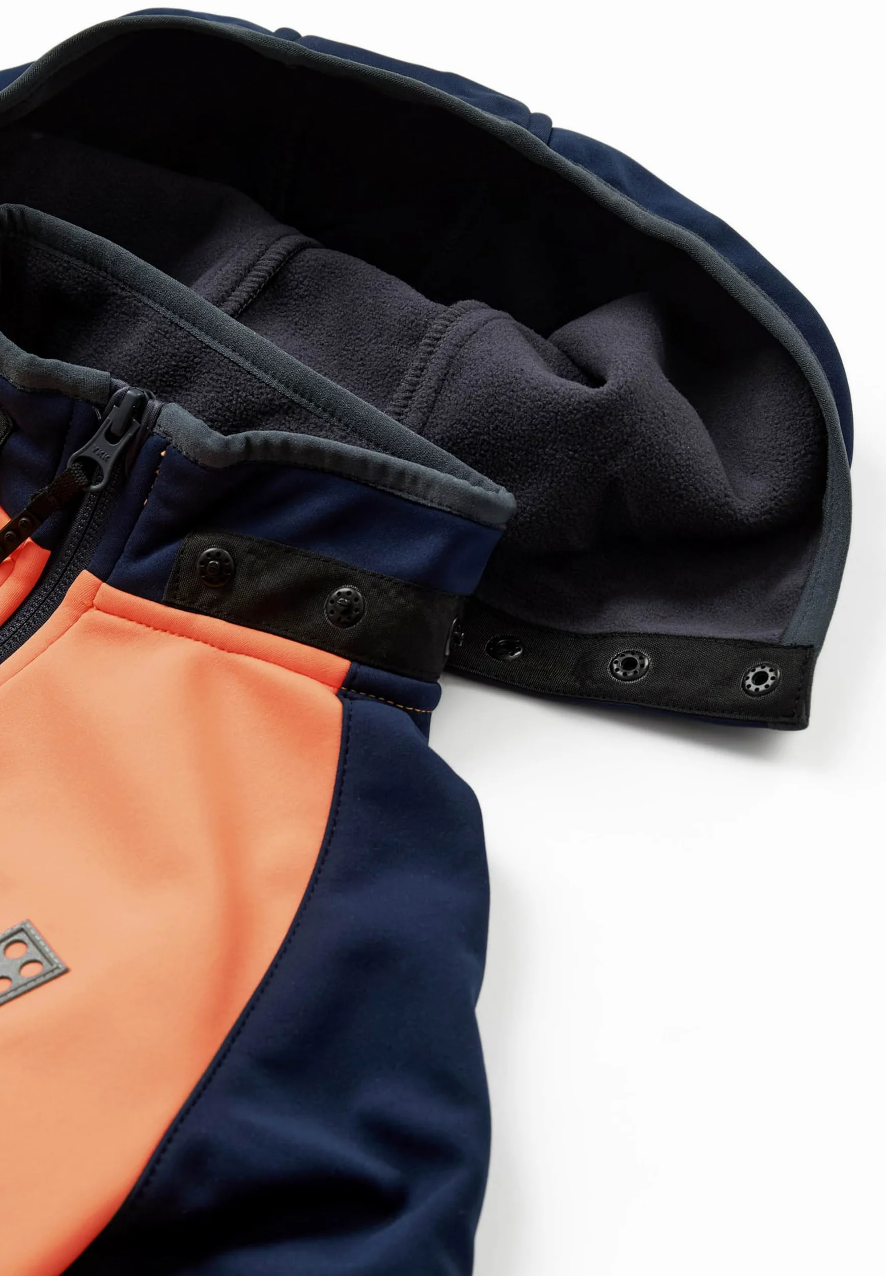 LEGO Chaqueta softshell para niños y niñas – Chaqueta de entretiempo resistente al viento e impermeable con capucha desmontable | Reflectores y forro polar