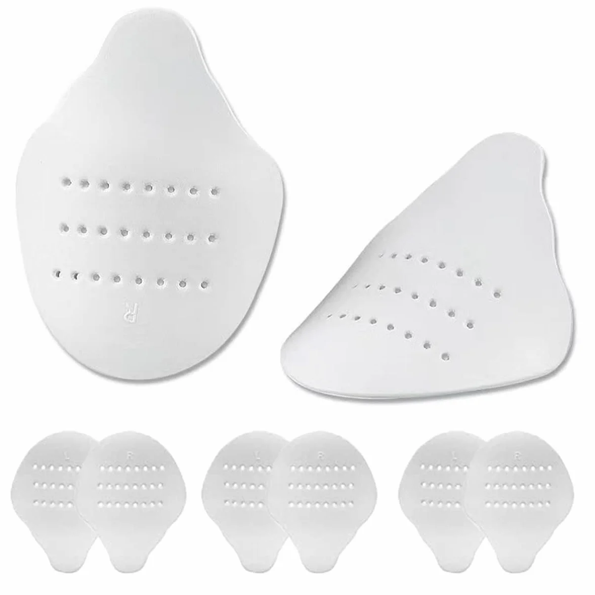 4 Pares Escudo de Zapatos, Protector Contra Las Arrugas De Las Zapatos, Protectores para Zapatillas de Deporte, Antiarrugas Zapatos, Prevención de arrugas en la puntera，EU40-46 (hombres)