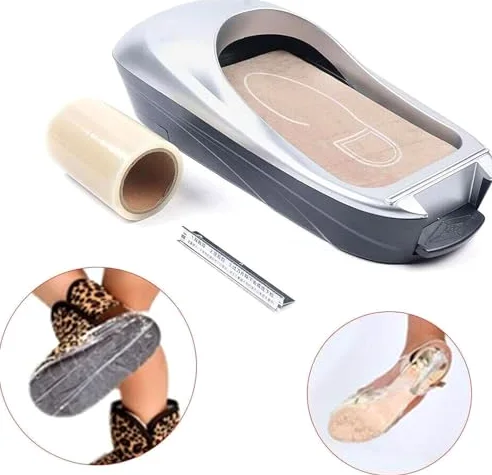 Genérico Rollos de Recambio Desechables para cubrezapatos para dispensador automático, película de protección para Salas Blancas (C)