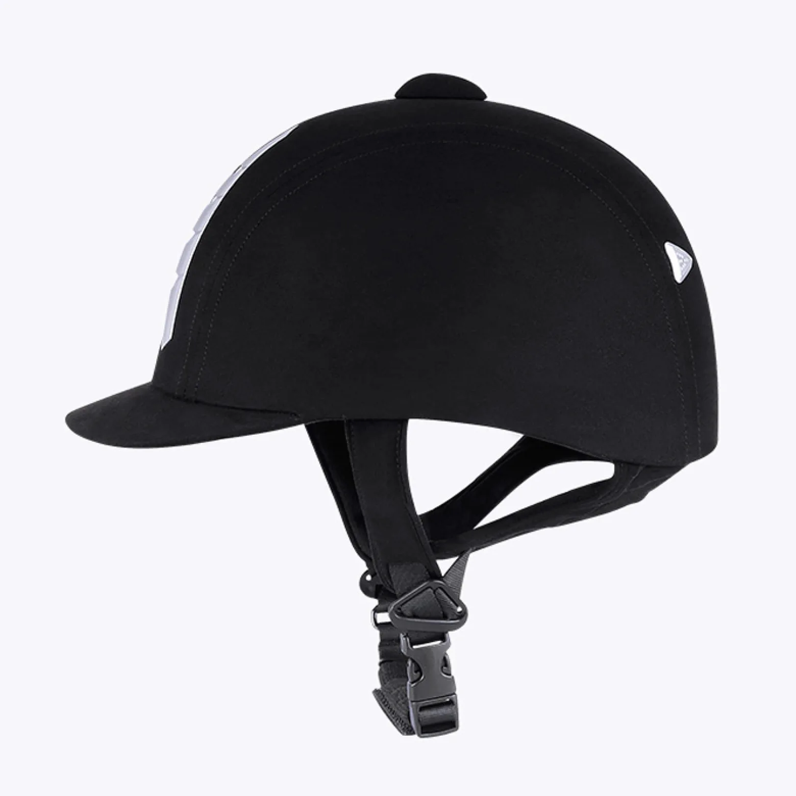 LEBEE Casco de equitacion Casco Ecuestre Mujeres Hombres Casco para Montar a Caballo Sombrero Fácil de Usar Equipo Ecuestre Sombreros Protectores,Black-59cm