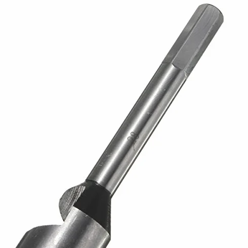 EsportsMJJ 460mm 6-28mm Vástago Hexagonal Brad Point Broca Espiral Herramienta de Perforación de Madera
