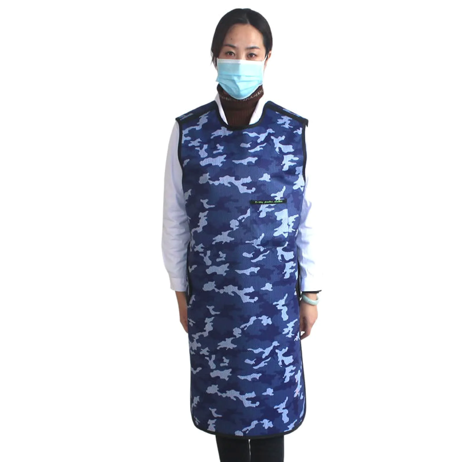 Delantal Plomo Equivalencia Plomo 0.5, Traje Protección Contra Radiación Rayos X Para Ropa Protectora Plomo Médico,0.35-S