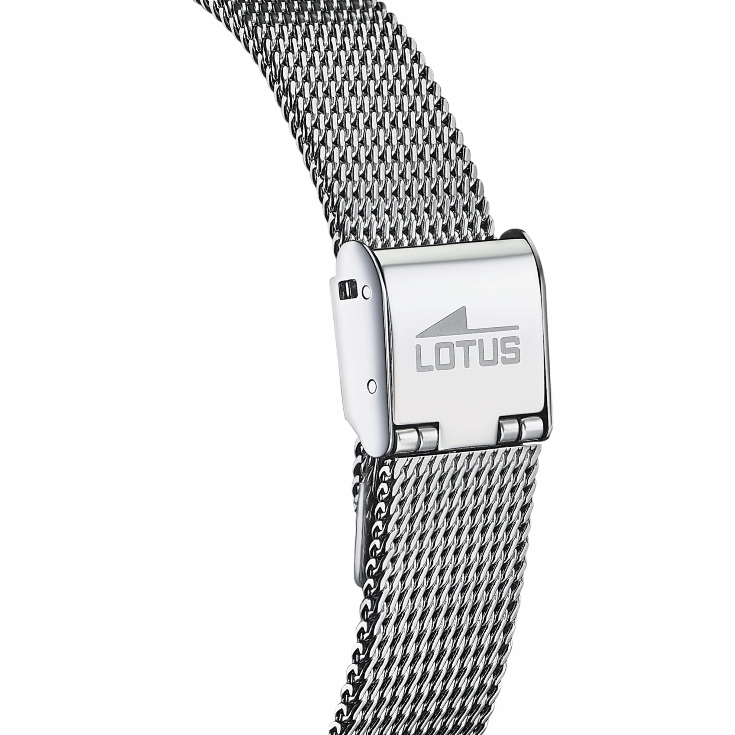 LOTUS Reloj Mujer Analógico de Acero Inoxidable 316l Plateado - Movimiento de Cuarzo - Cristal Mineral de Alta Resistencia - Resistente al Agua 5 ATM 18737 - Minimalist for Her