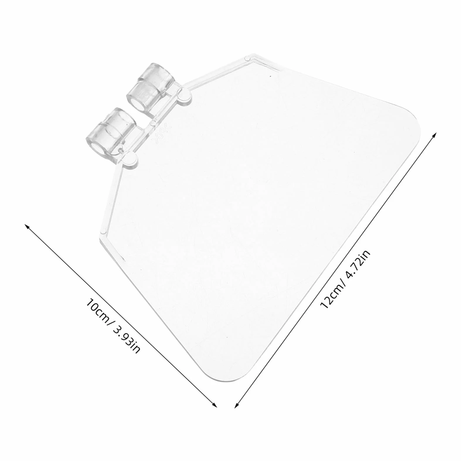 Protector Ocular de Plástico Resistente al Calor para Amoladora de Banco Kit de 2 Piezas
