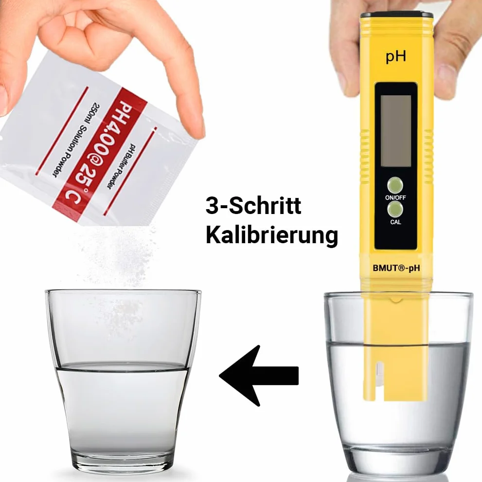 Polvo de Calibración para Medidores de pH 4.00 6.86 9.18 Set Solución Tampón