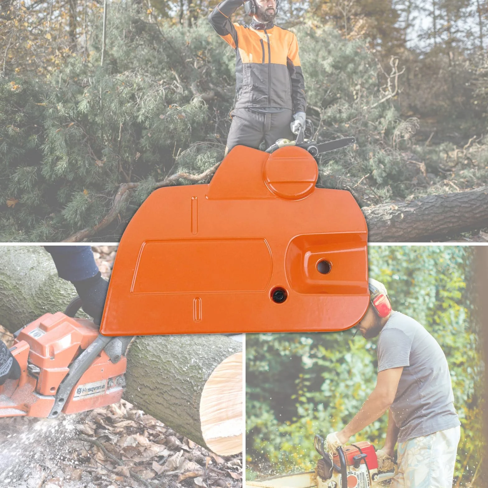 Zestaw sprzęgła z hamulcem łańcucha do pilarki Husqvarna 445 450 544097901 544097902