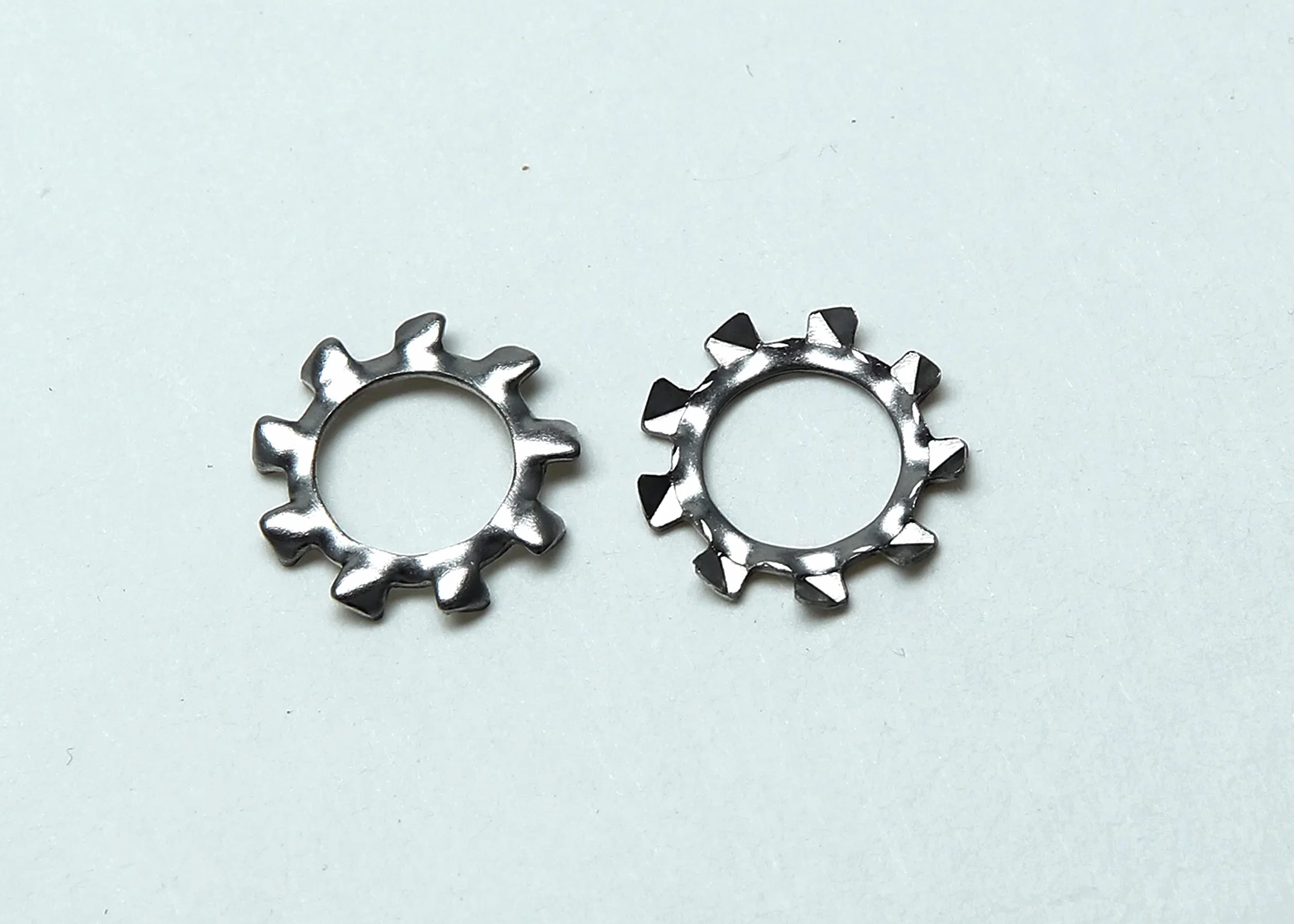 Discos dentados DIN 6797 forma A acero inoxidable A2-1.4310 M10