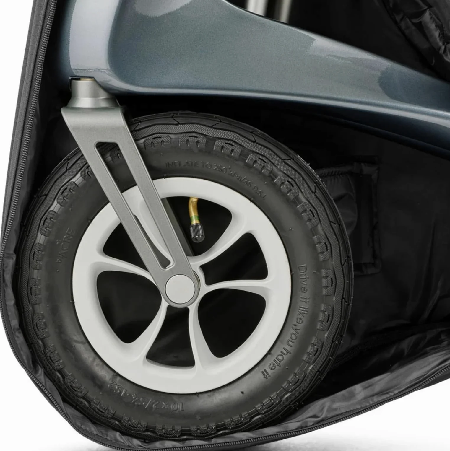 byACRE Bolsa de Viaje para Carbon Overland, Accesorio | Bolsa de viaje acolchada con forro, protege el andador de arañazos, con asa y bandolera ajustable