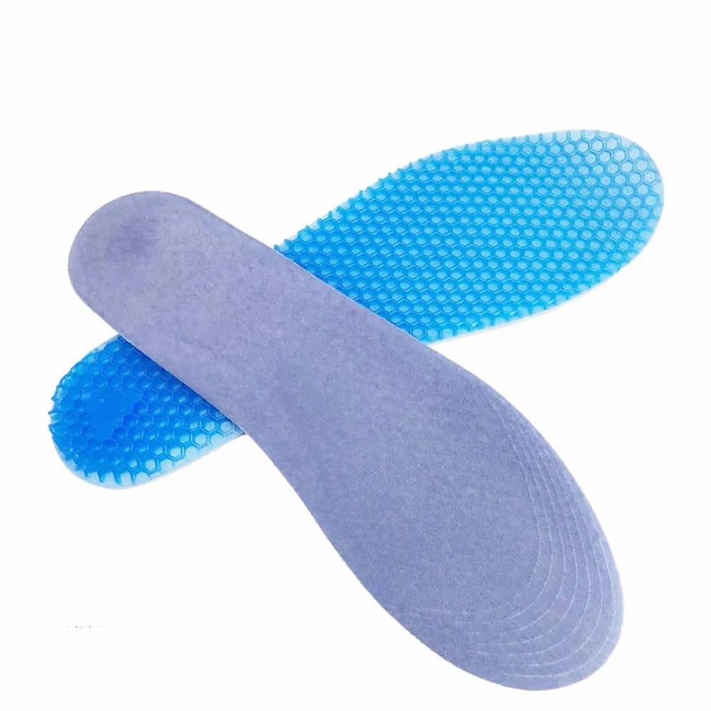 Plantillas de Silicona for Masaje, Almohadillas for Zapatos Deportivos, Plantillas de Gel con Almohadilla for el Cuidado de los pies, ortopédico(Large)