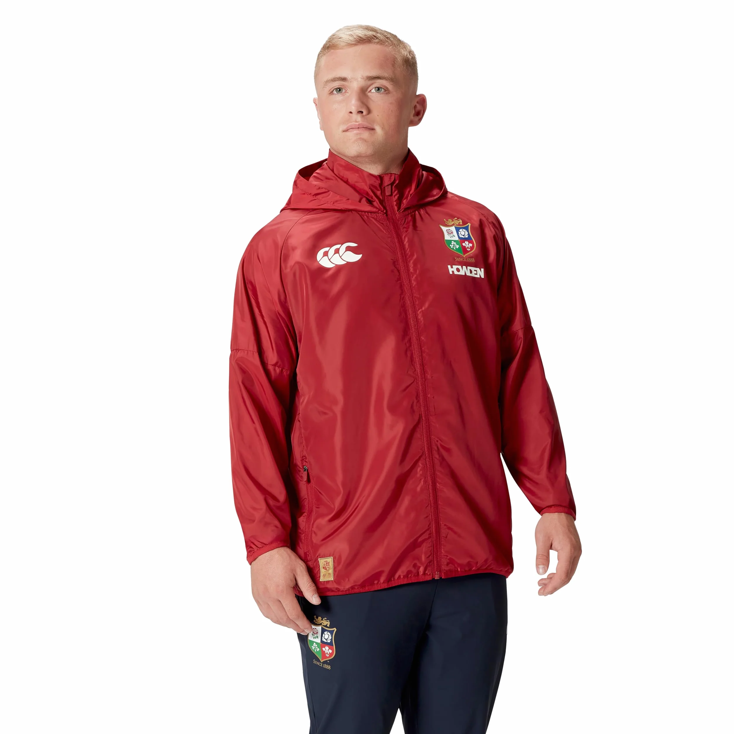 Canterbury Lluvia Ligera de Los Leones Británicos E Chaqueta Hombre