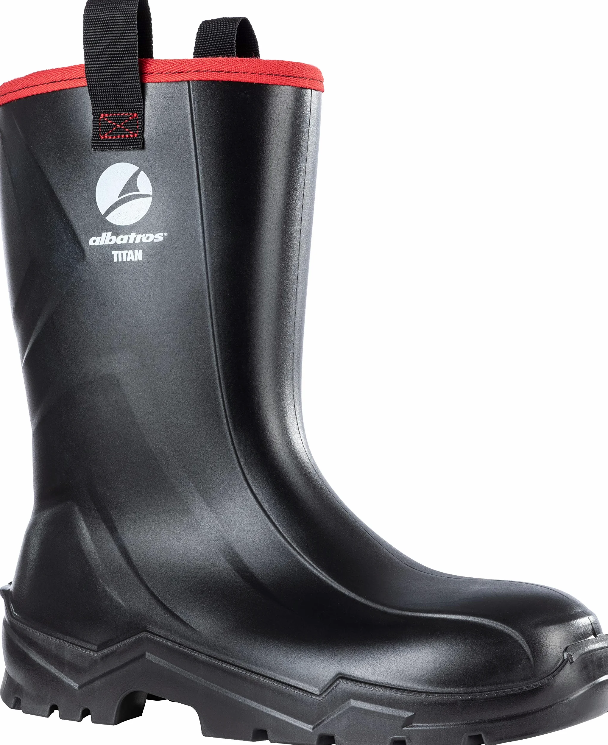 TITAN RIGGER S5 CI Botas de seguridad de poliuretano, botas de trabajo, botas de seguridad, zapatos de trabajo, S3 HRO SRC, puntera de acero, protección contra perforaciones, impermeables,