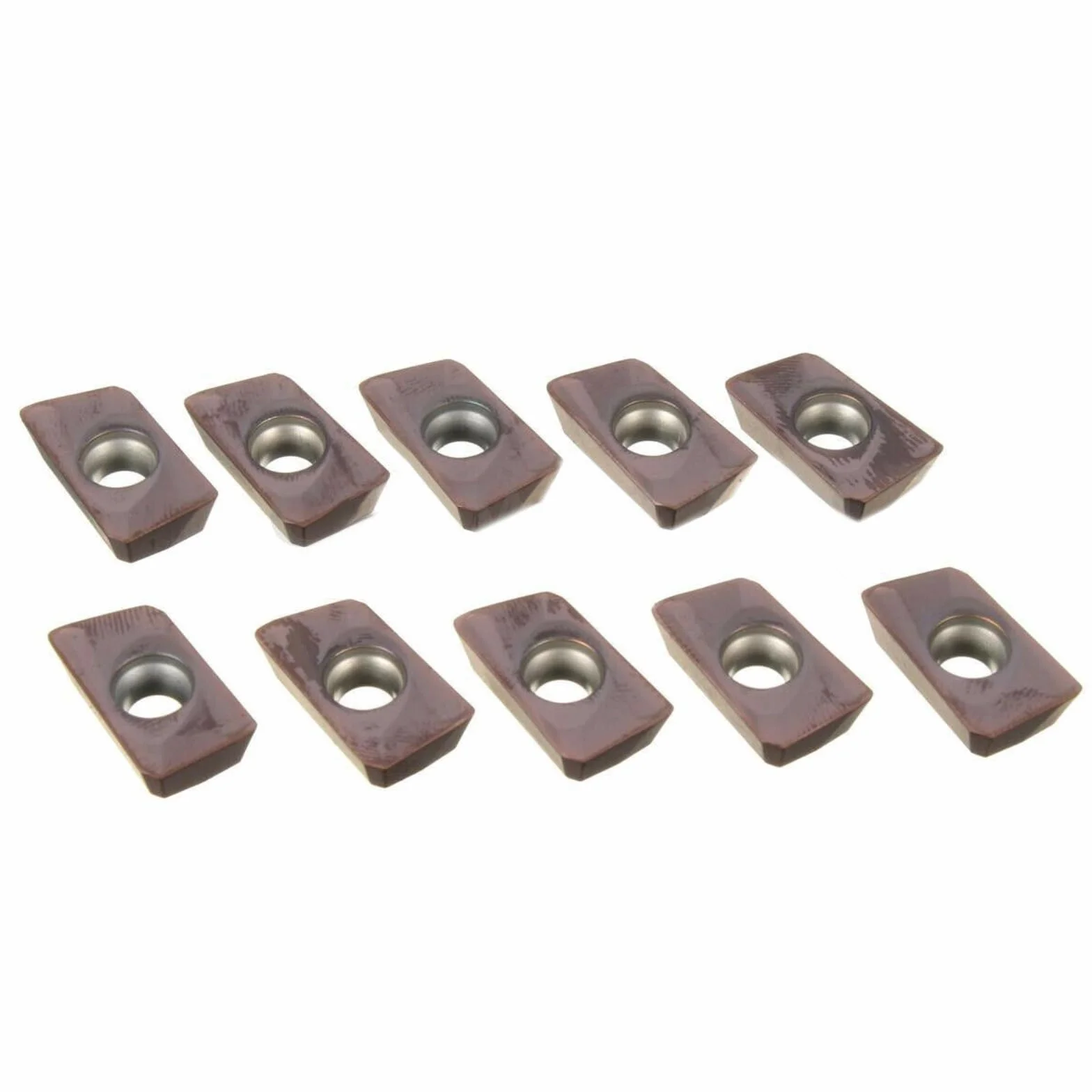 Fresa de frente CNC carburo cementado C3/4-FMB22 soporte 400R-50-22 10 piezas APMT1604