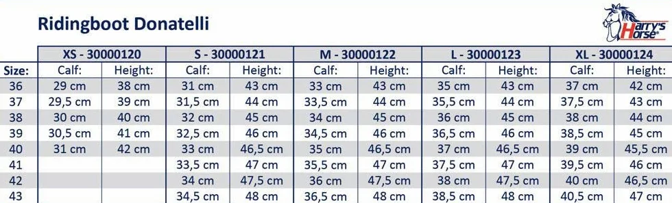 Donalelli M - Botas de equitación