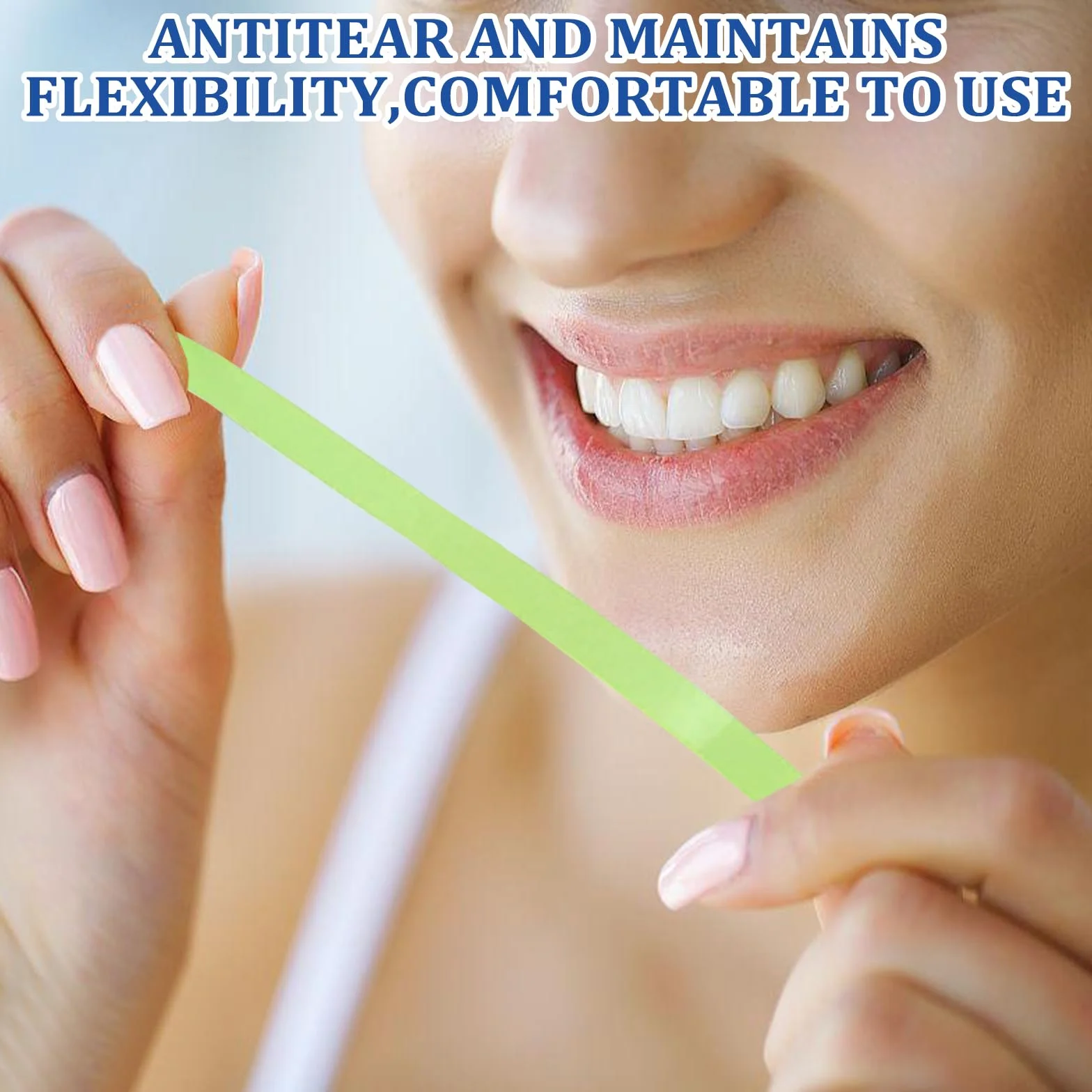 Papel de Lija Interdental Tiras de Lijado Dental 3 Volúmenes para Limpieza Bucal