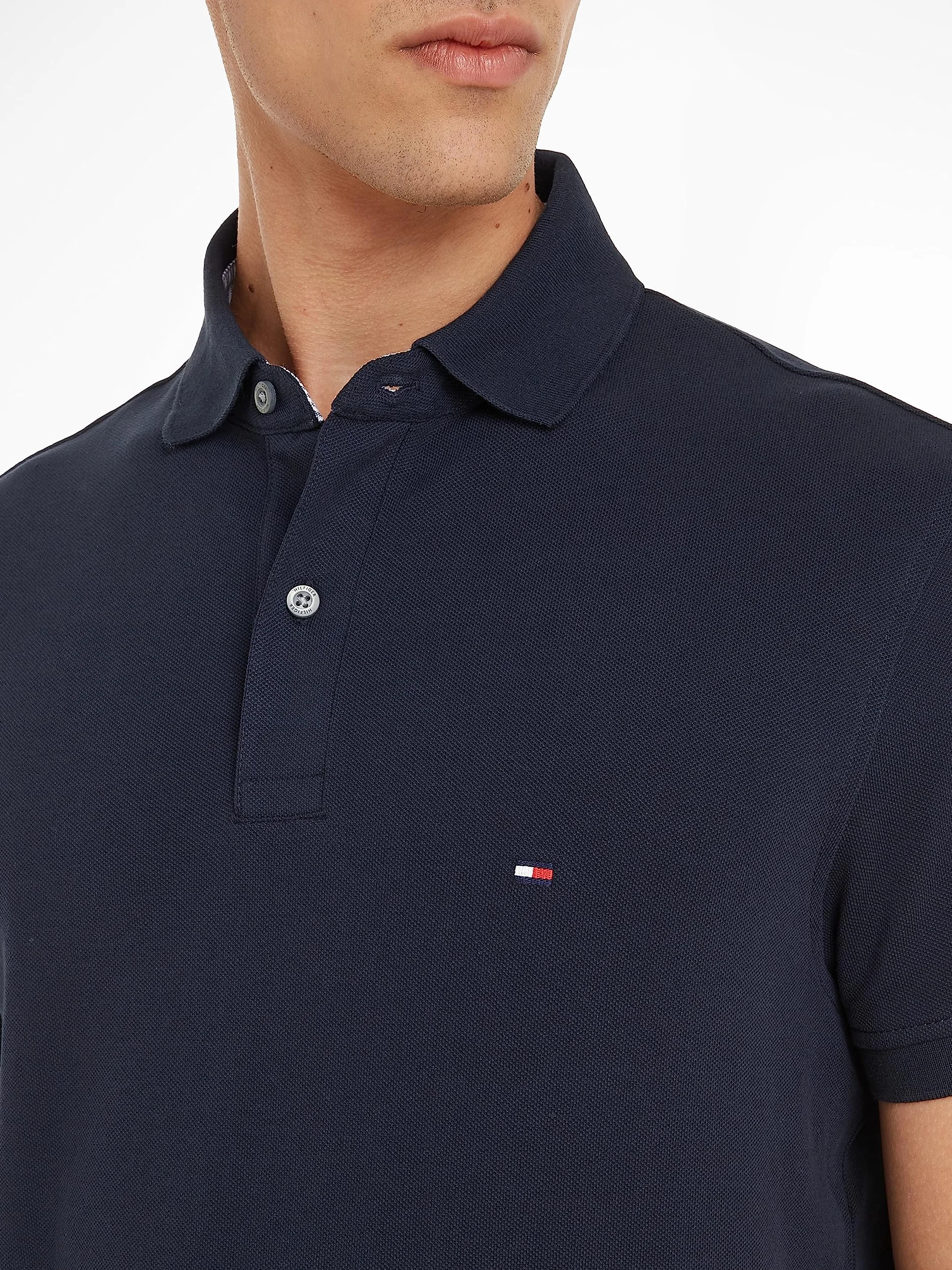 Tommy Hilfiger Polo de Manga Corta Hombre 1985 Regular Fit