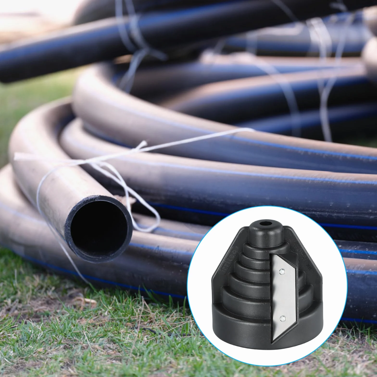 Herramienta De Biselado Para Tubos De Plástico, Desbarbado 20-63mm, Fresa Alto Rendimiento, Afilador Tubos PE, PVC, PP