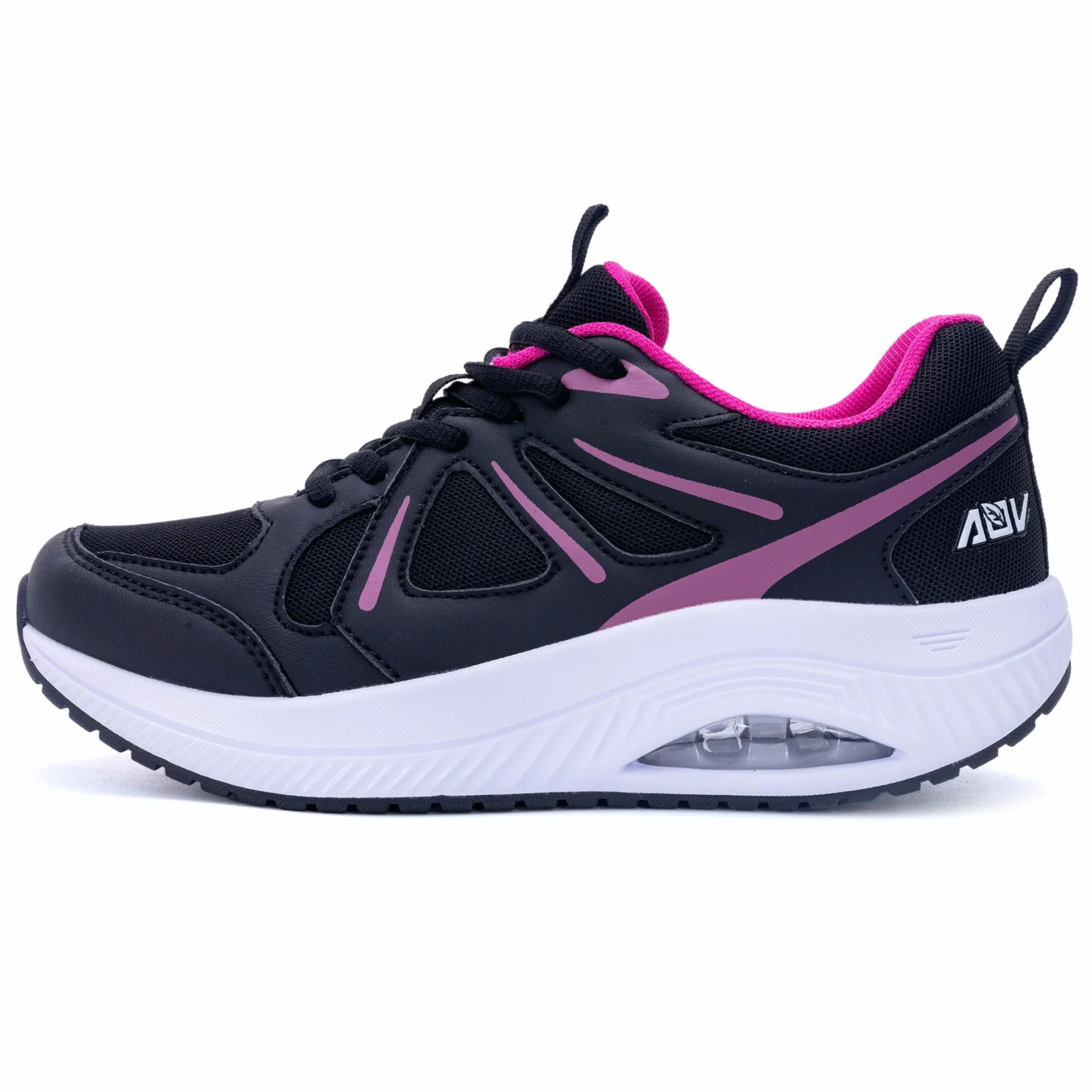 Quseek Zapatos ortopédicos para mujer, zapatos para caminar, cómodos, ligeros, transpirables, para fascitis plantar, pies planos EU35.5-42.5