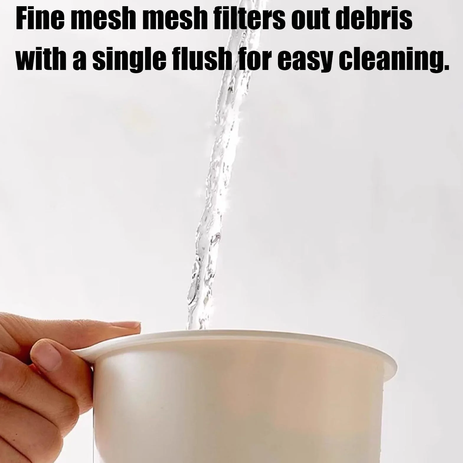 Colador de cesta para fregadero, filtro de drenaje de alimentos colgante multiuso