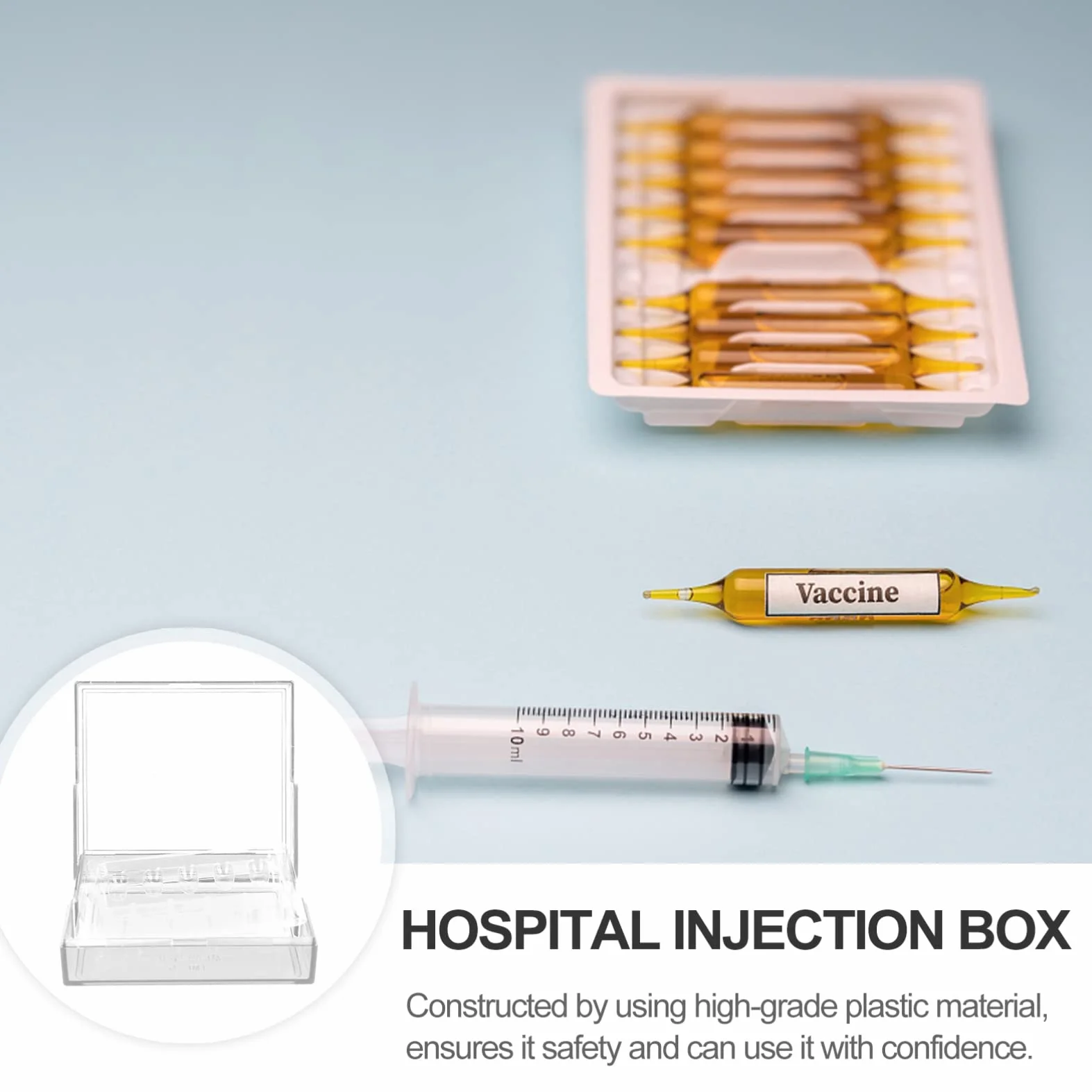 Plástico Caja de Inyección a Prueba de Luz para Hospital Ambulancia