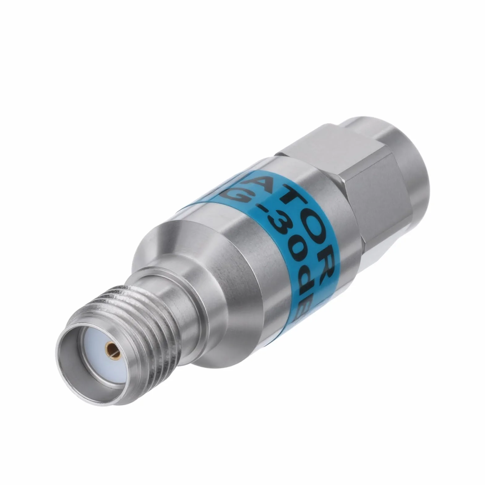 Bingfu Atenuador Coaxial RF 1-30 dB ±0,5 dB CC-6 GHz SMA Macho a Hembra 2 W 50 Ω