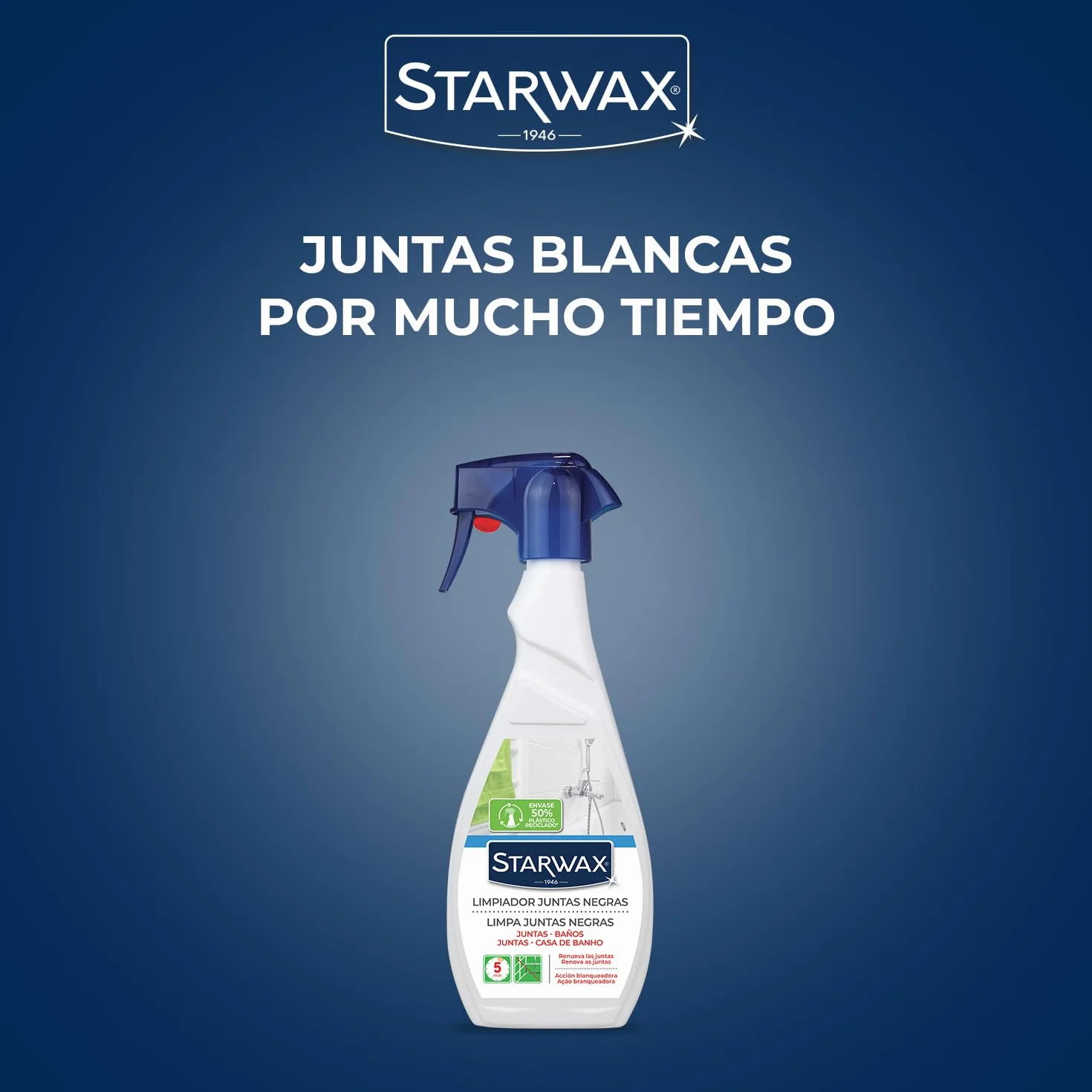 STARWAX Blanqueador para juntas y baño 500ml