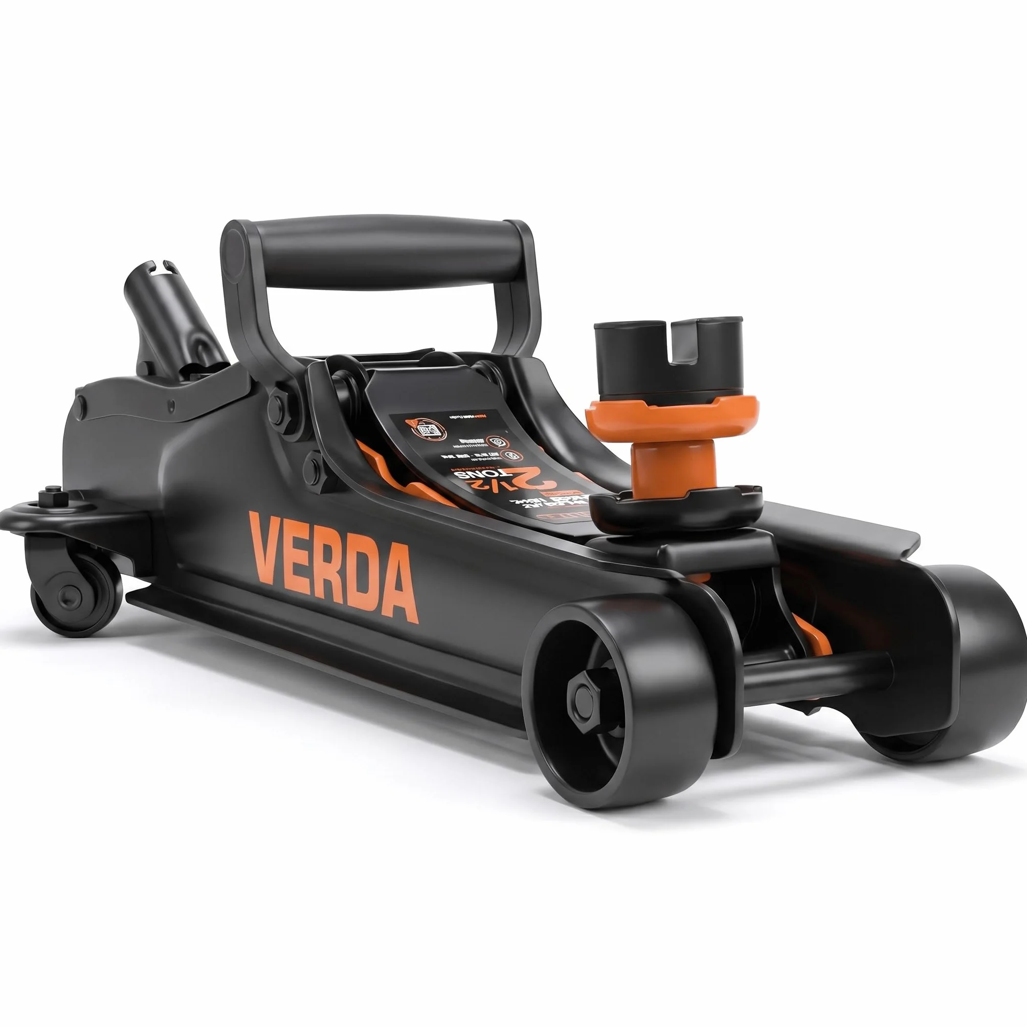 Verda Gato hidráulico de 2,5T, 85-365 mm, elevador para coches, profesional