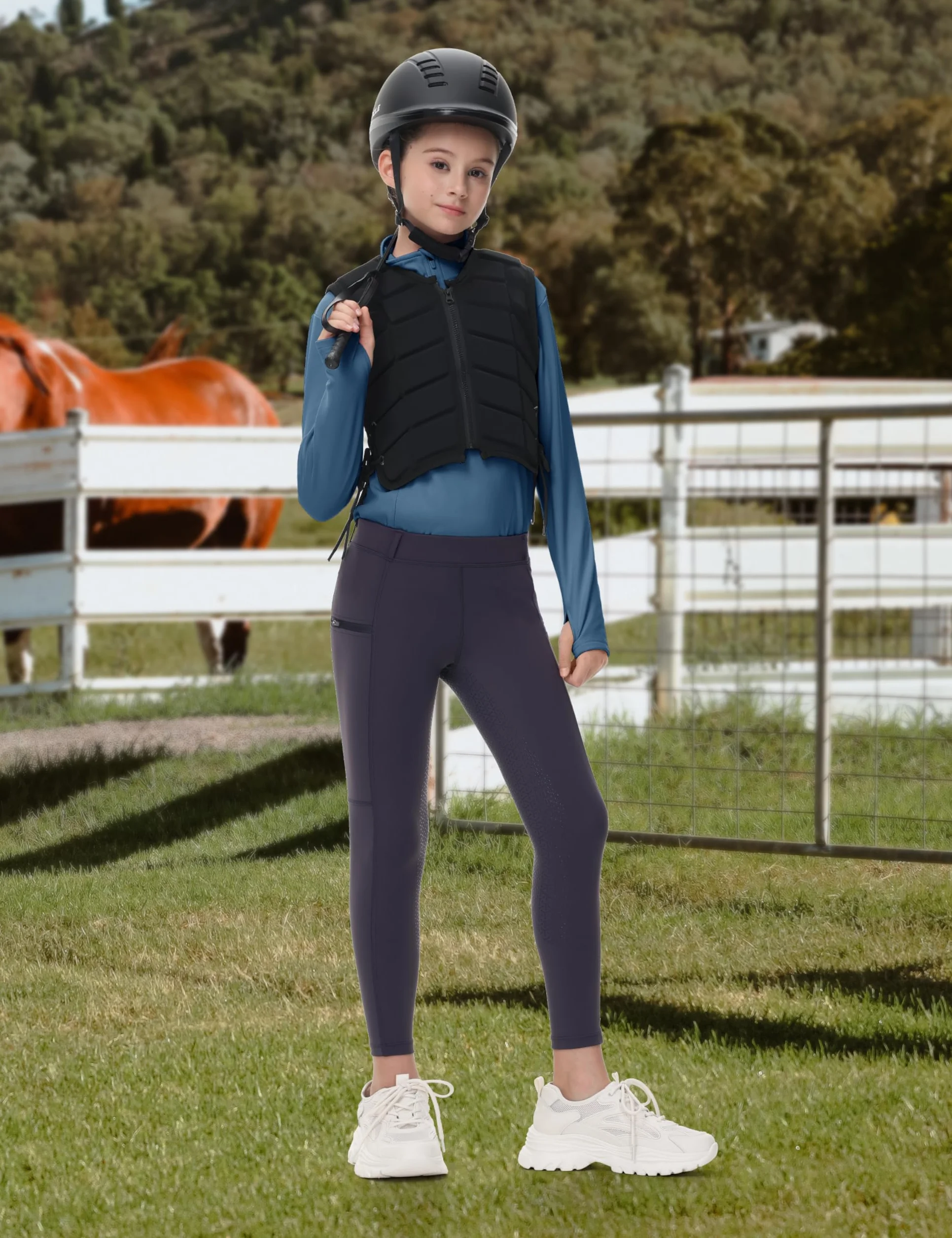 MoFiz Chaqueta Deportiva Niña Cremallera Sudadera Forro Polar para Deportes