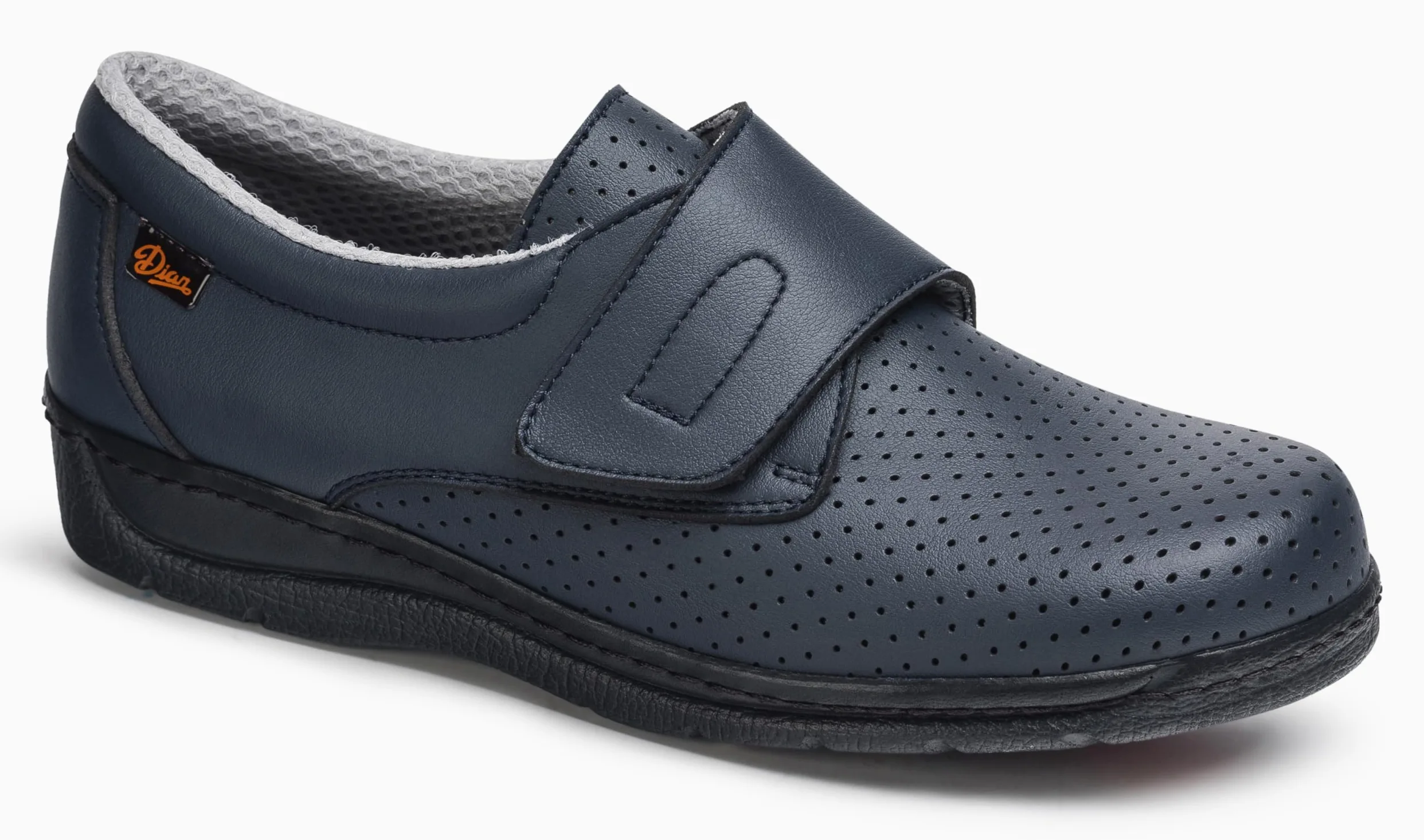 Dian 1900 Zapato con Cierre de Velcro, O1+FO+Sra, Azul, Talla 46